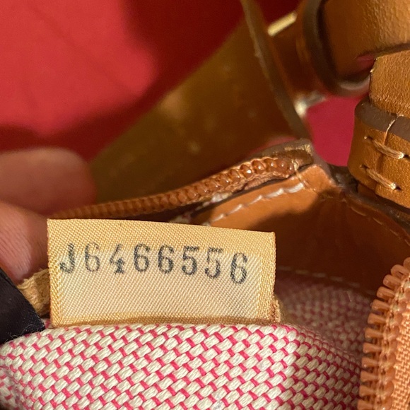 Dooney and Burke east west slouch red orange bag - Picture 14 of 14